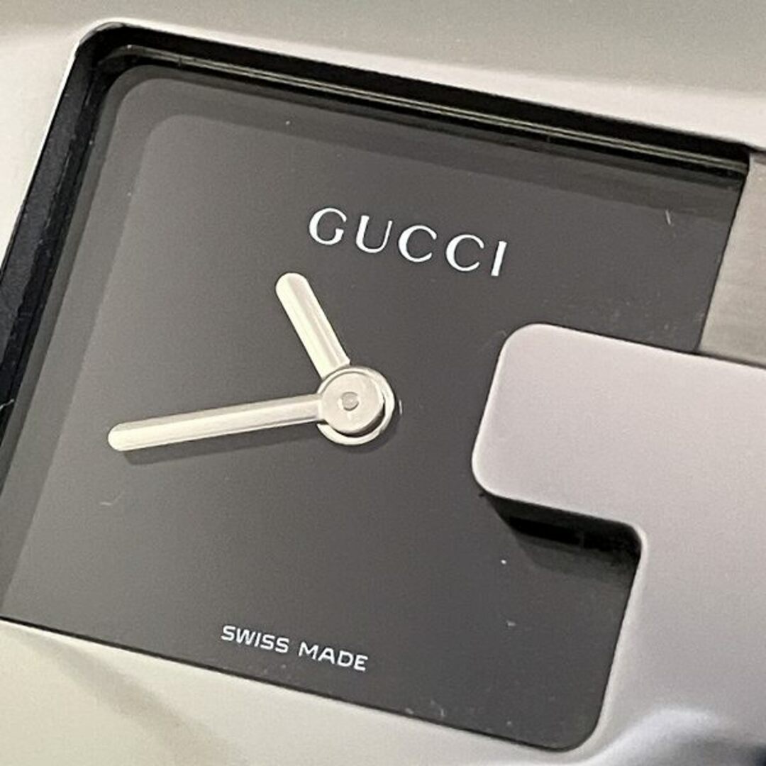 GUCCI - グッチ GUCCI ブラック文字盤 3600L クォーツ 時計 GUCCI - グッチ GUCCI ブラック文字盤 3600L クォーツ 時計