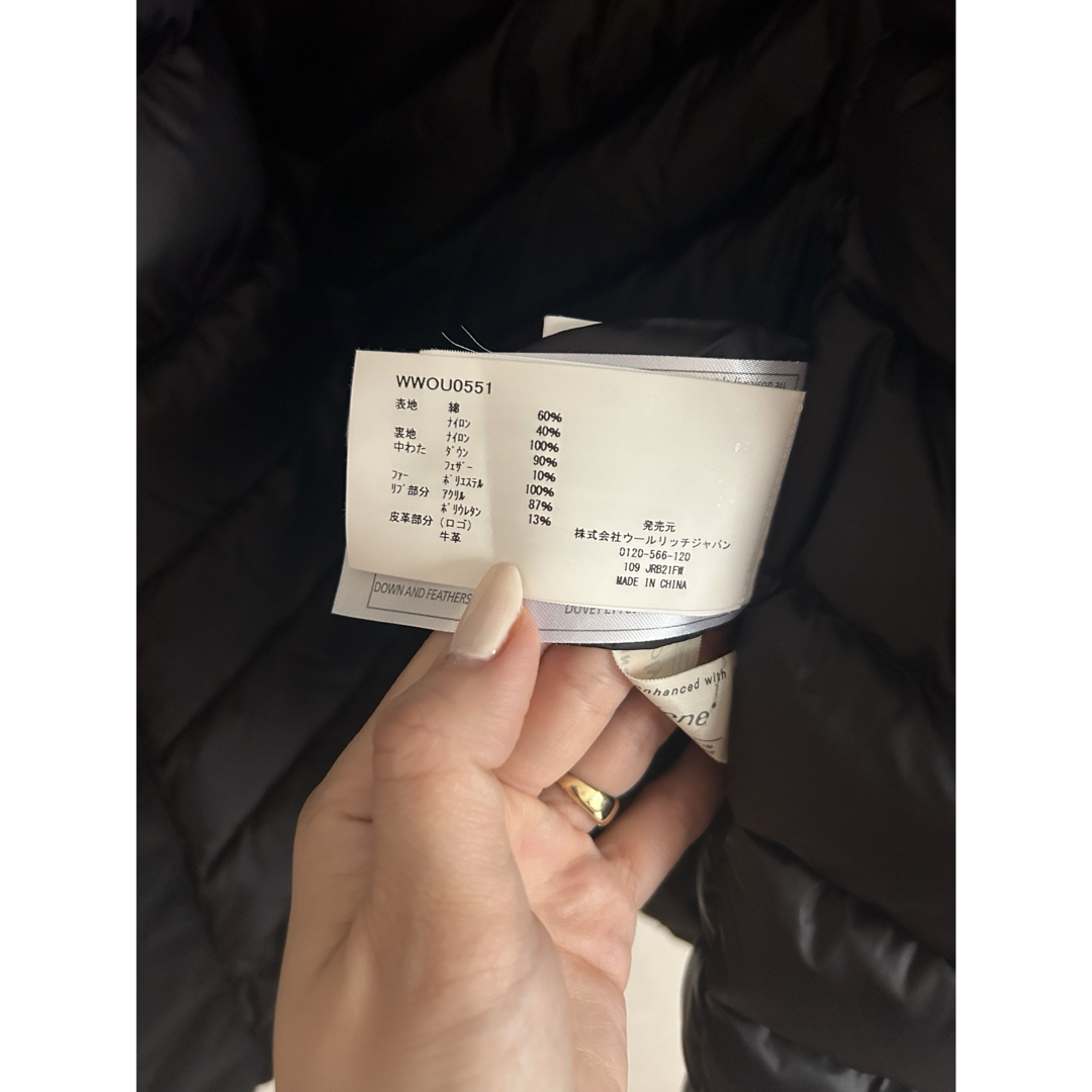 WOOLRICH - ウールリッチダウンの通販 by ちい's shop|ウール WOOLRICH - ウールリッチダウンの通販 by ちい's shop|ウール