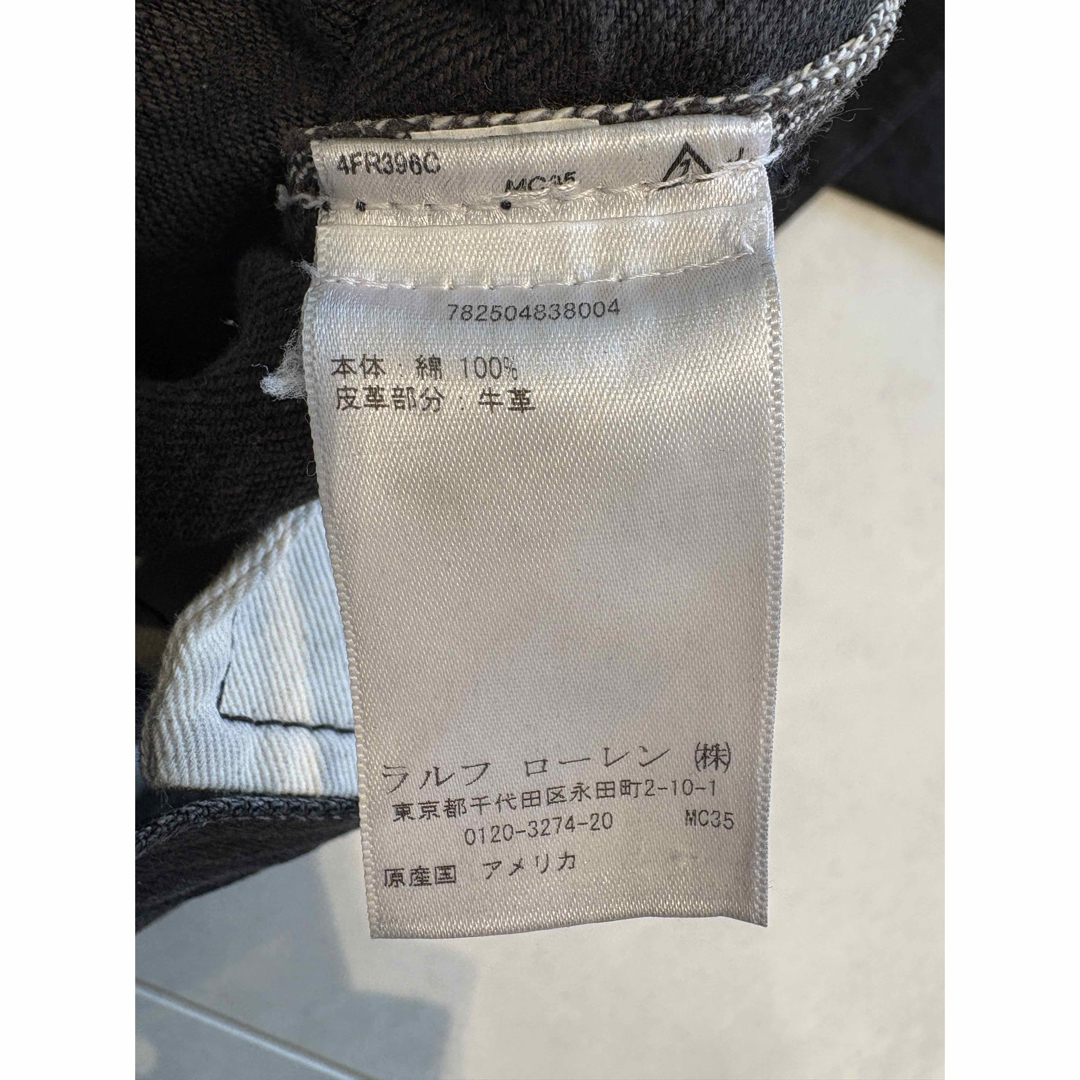 RRL - RRL スリムフィット ブラック セルビッジジーンズ デニム RRL - RRL スリムフィット ブラック セルビッジジーンズ デニム