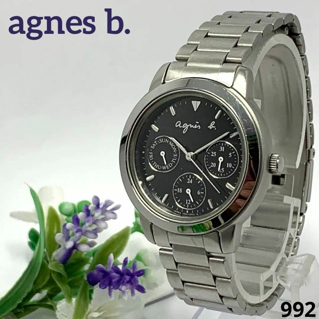 agnes b. - 【電池交換済】992 人気 agnes b レディース腕時計 agnes b. - 【電池交換済】992 人気 agnes b レディース腕時計