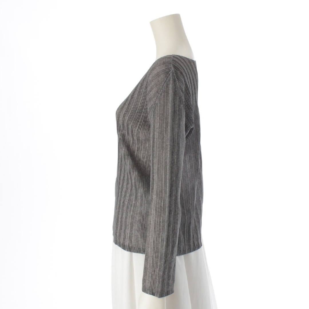 ISSEY MIYAKE - イッセイミヤケ 長袖 クルーネック カットソー ISSEY MIYAKE - イッセイミヤケ 長袖 クルーネック カットソー