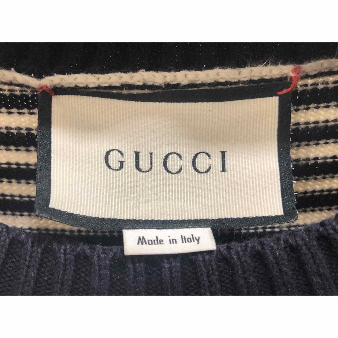 GUCCI - 🌼グッチ セーター ボーダー柄の通販 by プロフ要確認 GUCCI - 🌼グッチ セーター ボーダー柄の通販 by プロフ要確認