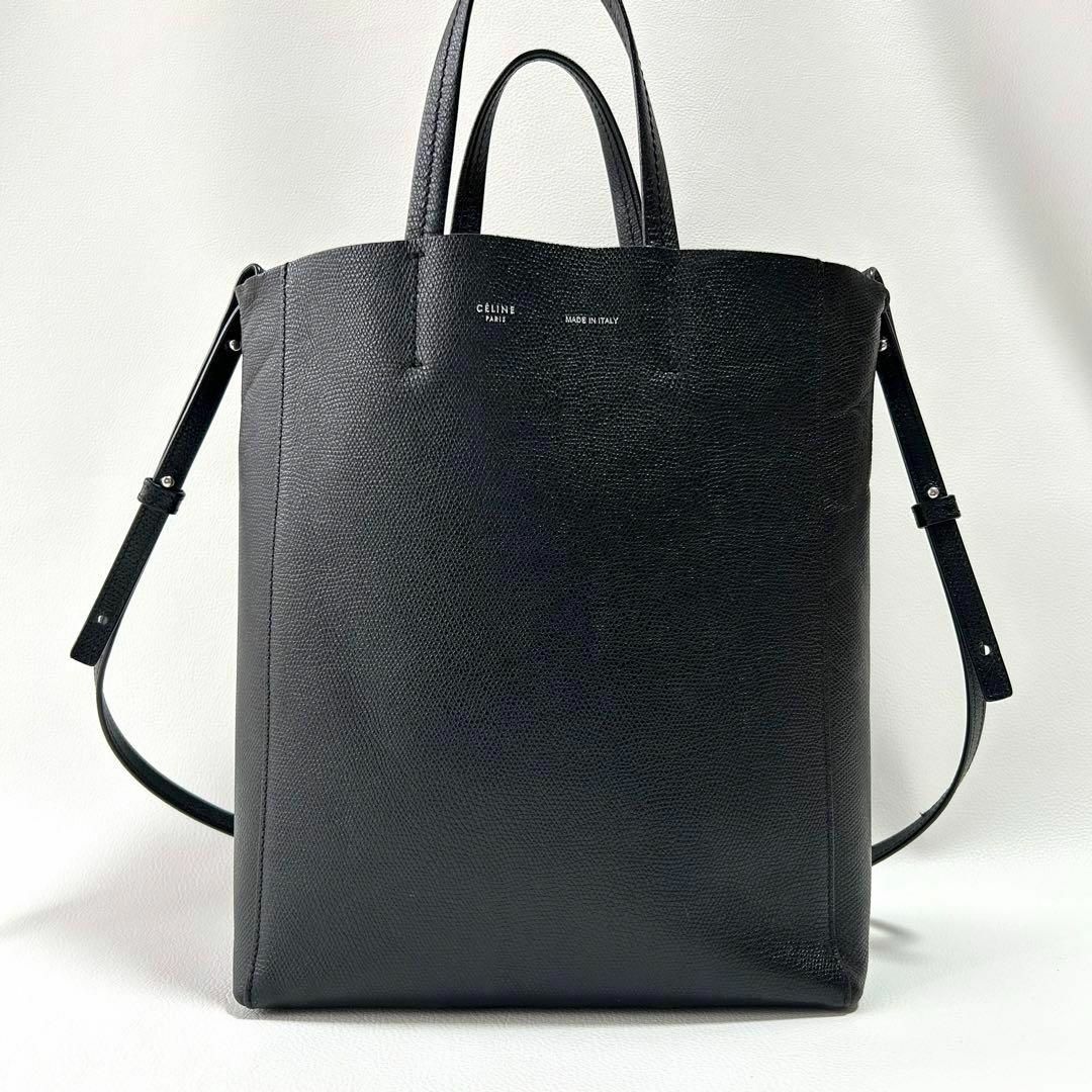 CELINE - 高級*セリーヌ バーティカル カバ スモール トート CELINE - 高級*セリーヌ バーティカル カバ スモール トート