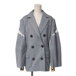 sacai - Sacai サカイ ジャケット サイズ1 ダブルブレスト sacai - Sacai サカイ ジャケット サイズ1 ダブルブレスト