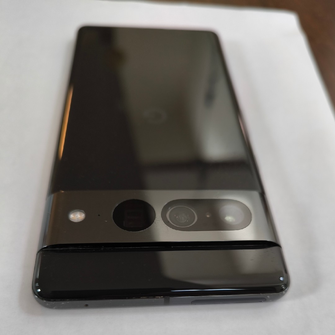 Google Pixel - Google Pixel 7 Pro SIMフリー 128GB Obsidianの Google Pixel - Google Pixel 7 Pro SIMフリー 128GB Obsidianの