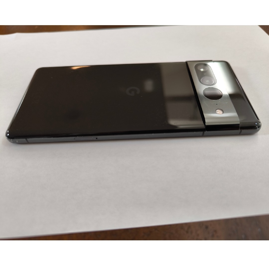 Google Pixel - Google Pixel 7 Pro SIMフリー 128GB Obsidianの Google Pixel - Google Pixel 7 Pro SIMフリー 128GB Obsidianの