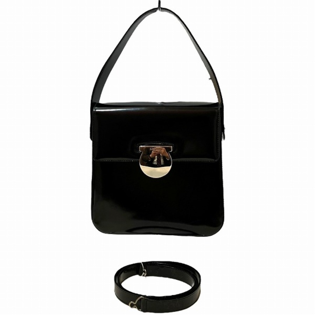FERRAGAMO - フェラガモ AQ-218297 2WAY バッグ ハンドバッグ FERRAGAMO - フェラガモ AQ-218297 2WAY バッグ ハンドバッグ