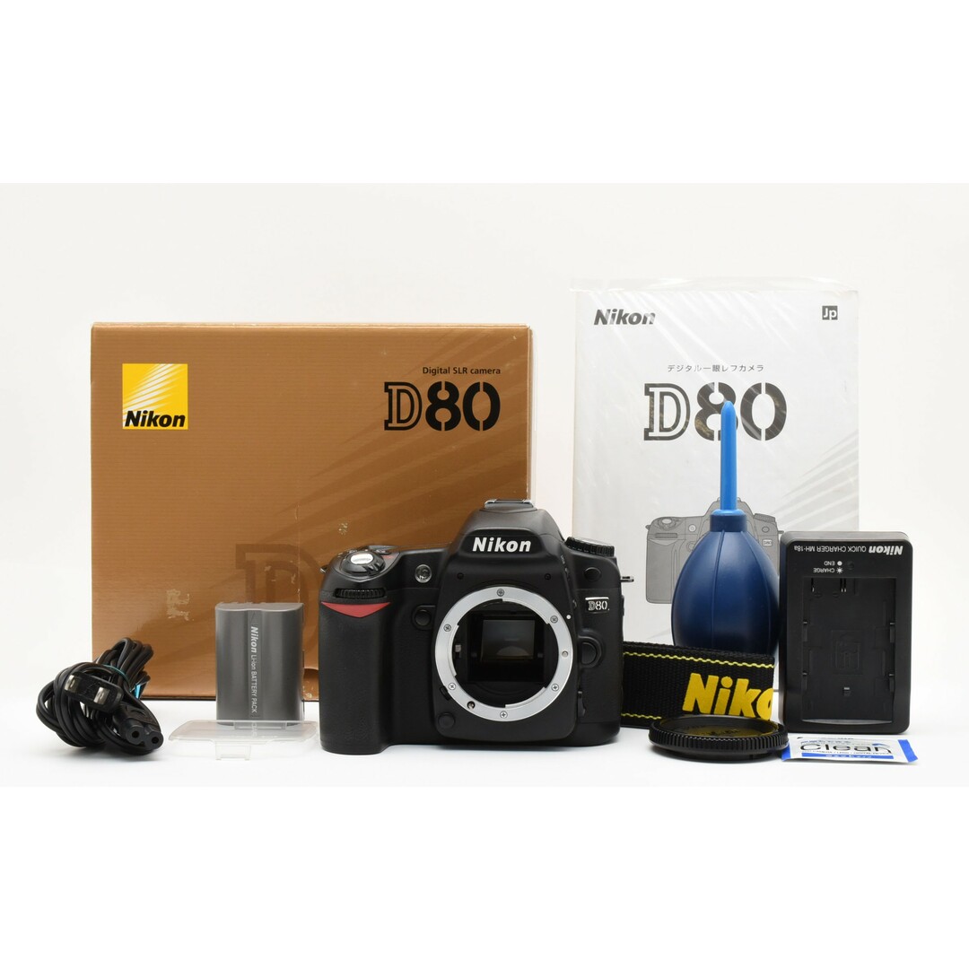 Nikon - 美品 Nikon D80 希少 CCDセンサー 搭載 ボディ 本箱 Nikon - 美品 Nikon D80 希少 CCDセンサー 搭載 ボディ 本箱