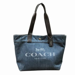 コーチ(COACH)のコーチ COACH F25902 ロゴ デニム バッグ トートバッグ レディース 送料無料 【中古】【あす楽】(トートバッグ)