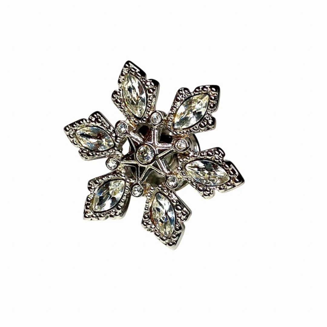SWAROVSKI - スワロフスキー 雪の結晶 シルバー ブランド小物 SWAROVSKI - スワロフスキー 雪の結晶 シルバー ブランド小物