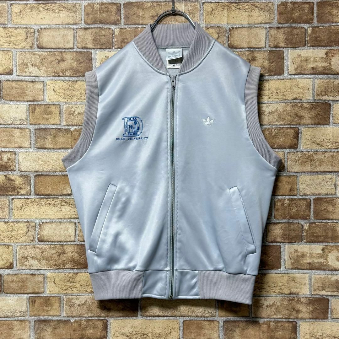 adidas - アディダス USA製 銀タグ トラックジャケット ベスト adidas - アディダス USA製 銀タグ トラックジャケット ベスト