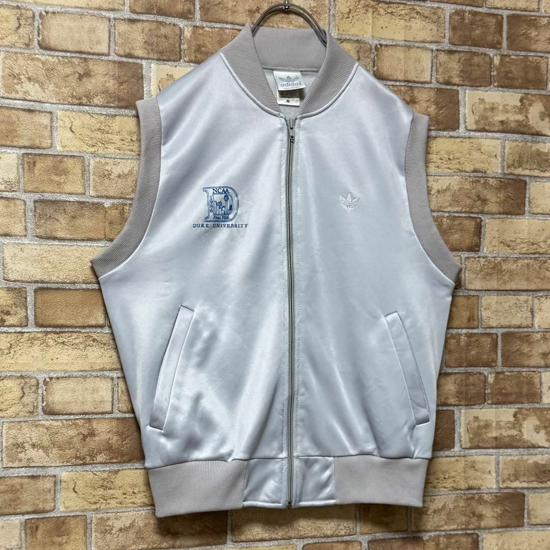 adidas - アディダス USA製 銀タグ トラックジャケット ベスト adidas - アディダス USA製 銀タグ トラックジャケット ベスト