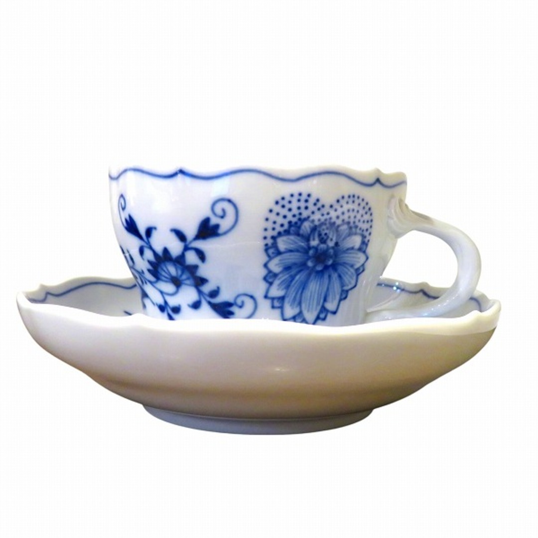 MEISSEN - マイセン ブルーオニオン カップ ソーサー 食器 ユニ MEISSEN - マイセン ブルーオニオン カップ ソーサー 食器 ユニ