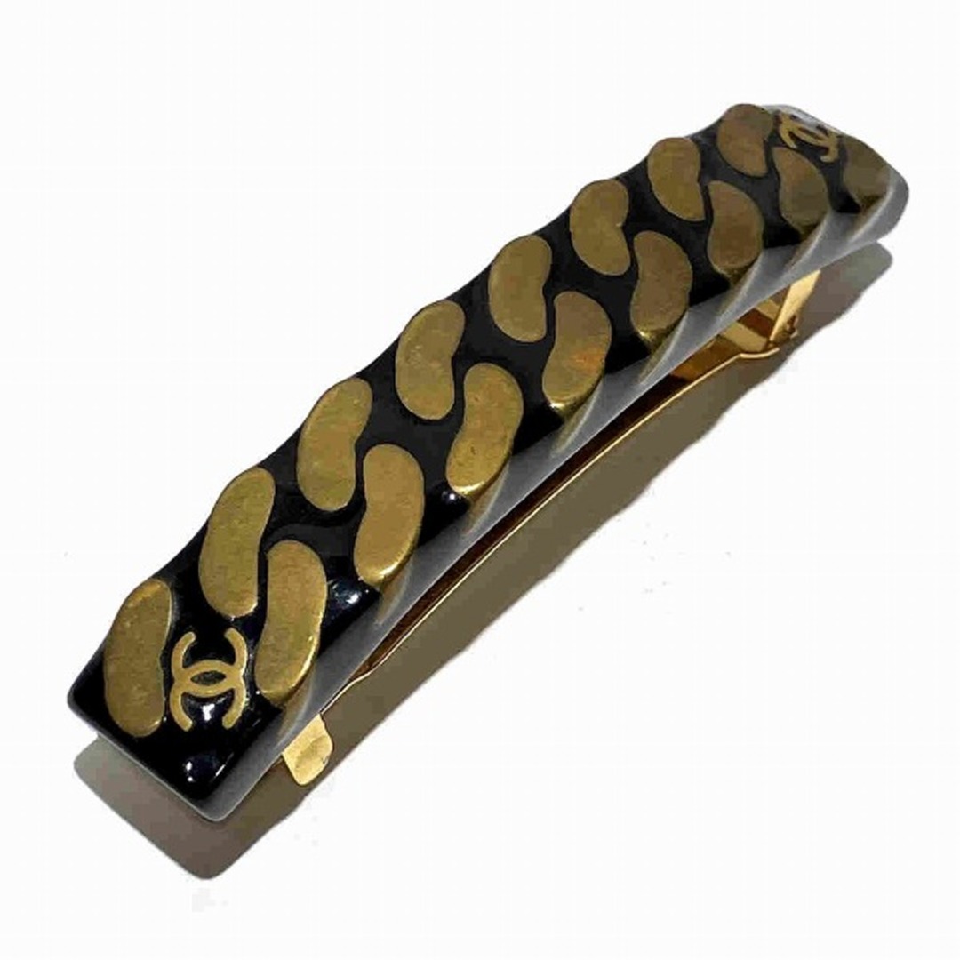 CHANEL - シャネル CHANEL チェーンモチーフ バレッタ ブランド CHANEL - シャネル CHANEL チェーンモチーフ バレッタ ブランド