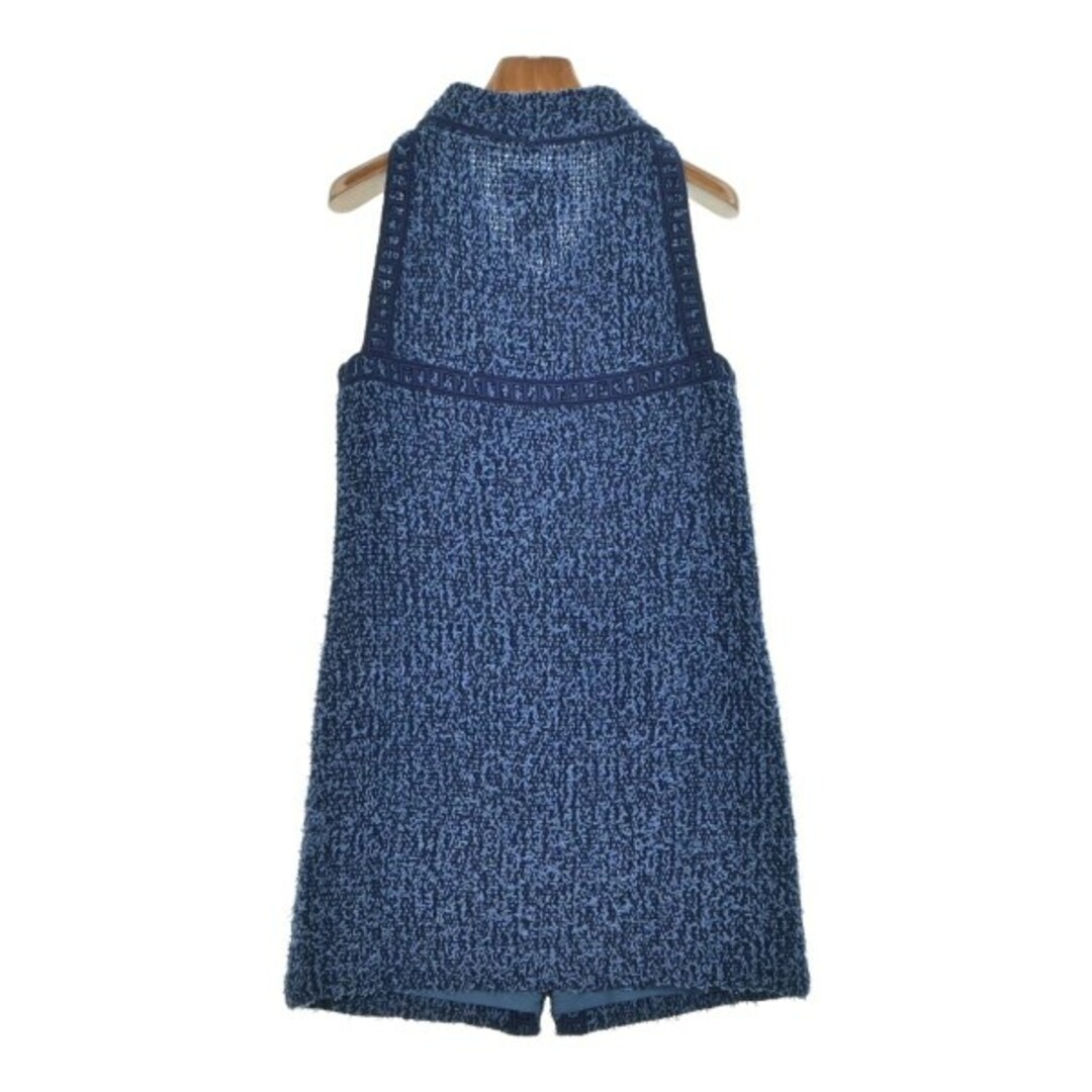 CHANEL - CHANEL シャネル ワンピース 34(XXS位) 青x水色 CHANEL - CHANEL シャネル ワンピース 34(XXS位) 青x水色