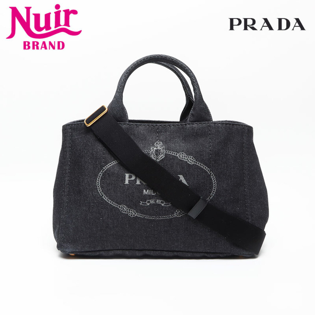 PRADA - プラダ PRADA カナパ デニム ダークネイビー 1BG642 PRADA - プラダ PRADA カナパ デニム ダークネイビー 1BG642