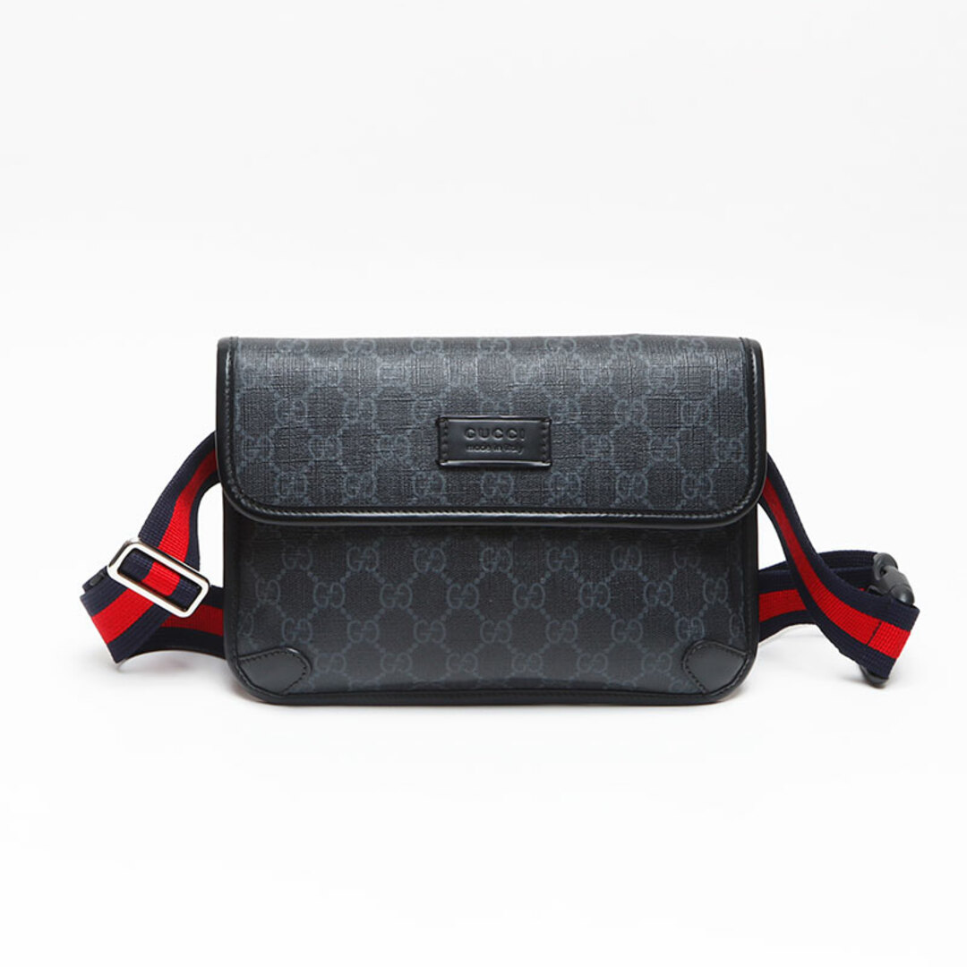 GUCCI - グッチ GUCCI GGスプリーム ウェブラインストラップ GUCCI - グッチ GUCCI GGスプリーム ウェブラインストラップ