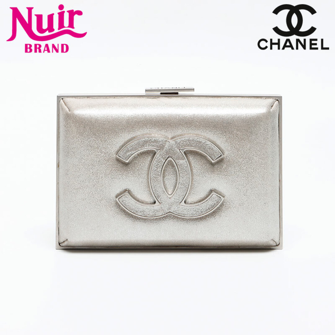 CHANEL - シャネル CHANEL ココマーク がま口 16番台 クラッチ CHANEL - シャネル CHANEL ココマーク がま口 16番台 クラッチ