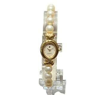 MIKIMOTO - 未使用 ミキモト パール シェル文字盤 バングル MIKIMOTO - 未使用 ミキモト パール シェル文字盤 バングル