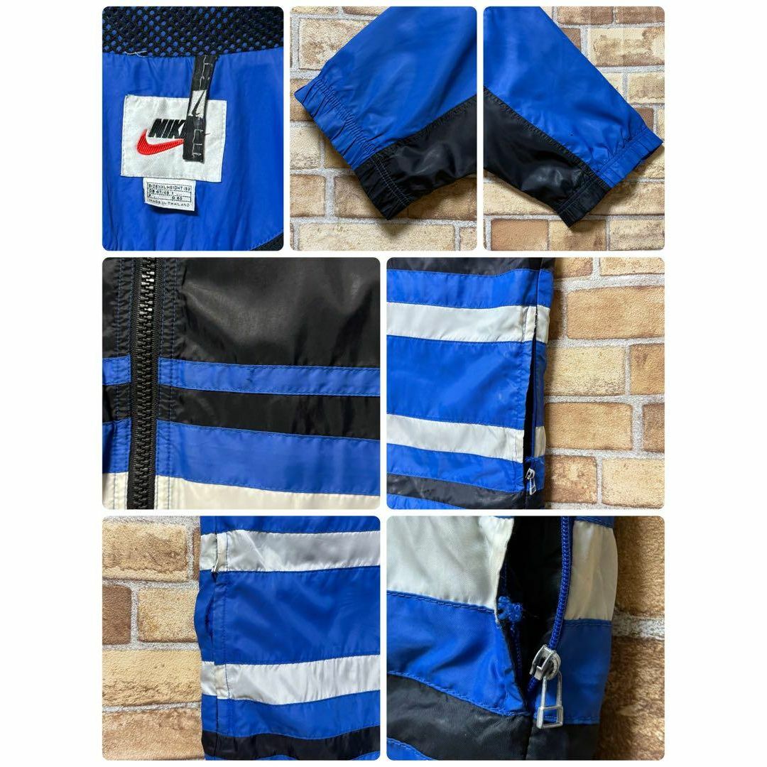 NIKE - NIKE ナイキ 銀タグ 90s ナイロンジャケット ビッグ NIKE - NIKE ナイキ 銀タグ 90s ナイロンジャケット ビッグ