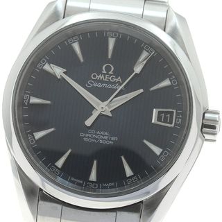 訳あり オメガ OMEGA 231.10.39.21.03.001 シーマスター アクアテラ デイト コーアクシャル 自動巻き メンズ _877484