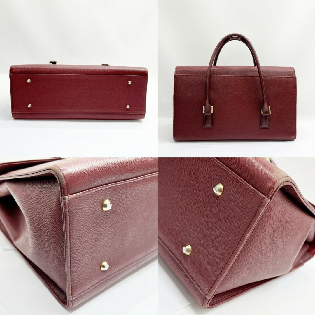 BURBERRY - ◇◇BURBERRY バーバリー ハンドバッグ レッド BURBERRY - ◇◇BURBERRY バーバリー ハンドバッグ レッド