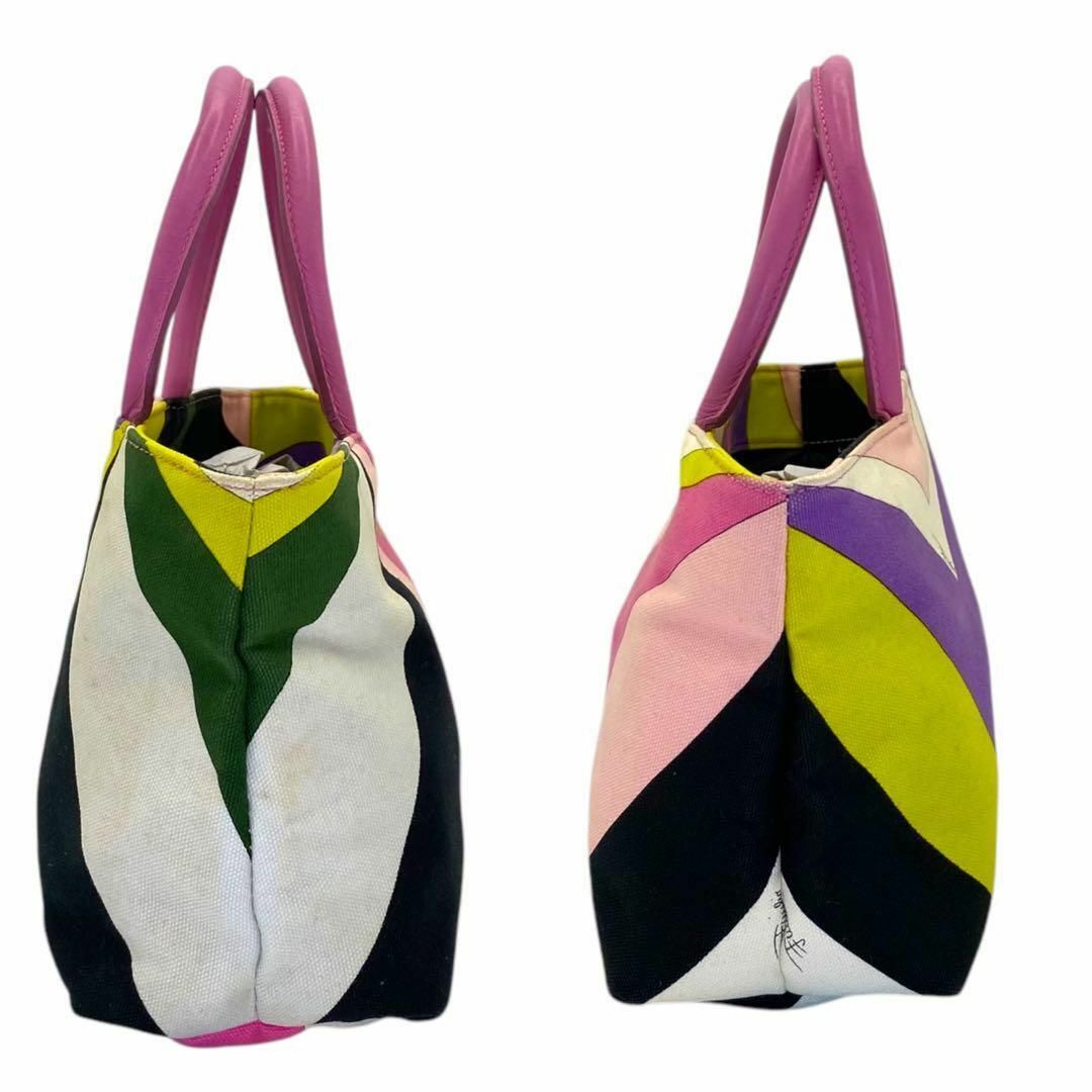 EMILIO PUCCI - EMILIO PUCCI エミリオプッチ ハンドバッグ 総柄 EMILIO PUCCI - EMILIO PUCCI エミリオプッチ ハンドバッグ 総柄