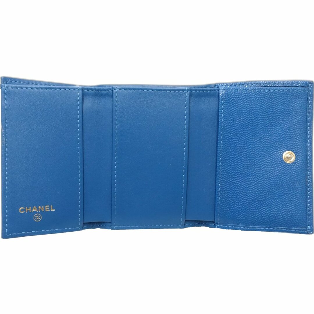 CHANEL - CHANEL シャネル 三つ折り財布 クラシックスモール CHANEL - CHANEL シャネル 三つ折り財布 クラシックスモール