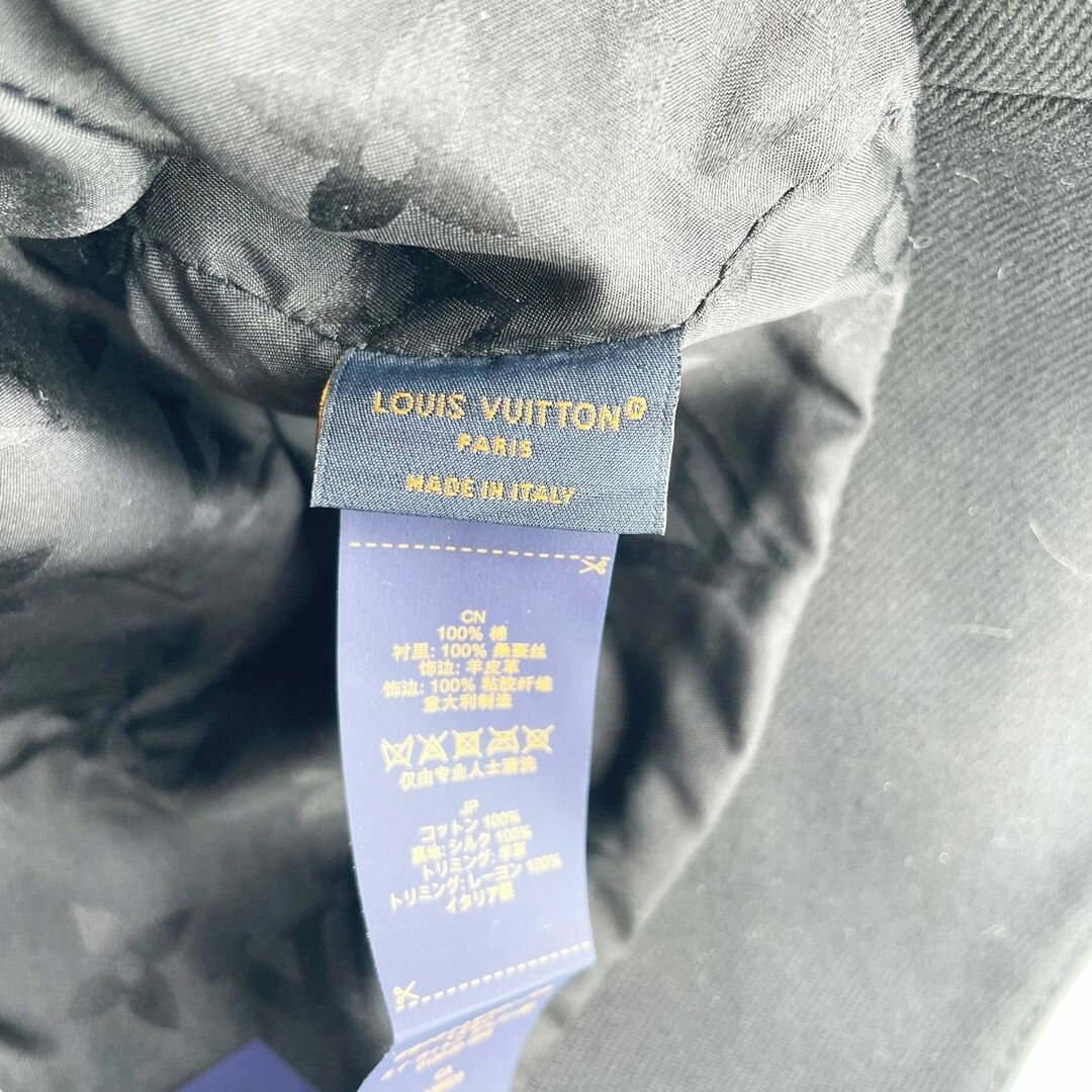 LOUIS VUITTON - 【中古】 LOUIS VUITTON ルイ・ヴィトン ハット LOUIS VUITTON - 【中古】 LOUIS VUITTON ルイ・ヴィトン ハット