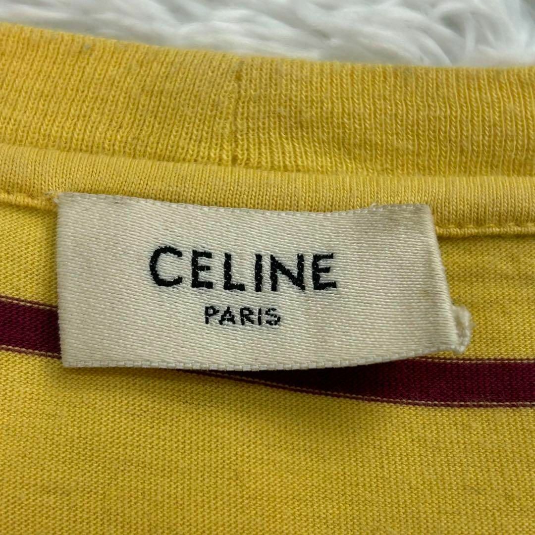 CELINE - 【人気Lサイズ】セリーヌ☆センターロゴTシャツ CELINE - 【人気Lサイズ】セリーヌ☆センターロゴTシャツ
