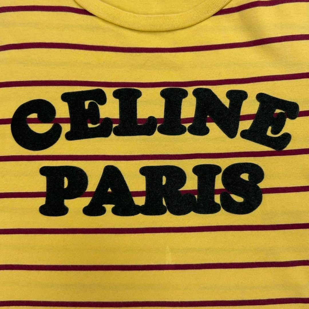 CELINE - 【人気Lサイズ】セリーヌ☆センターロゴTシャツ CELINE - 【人気Lサイズ】セリーヌ☆センターロゴTシャツ