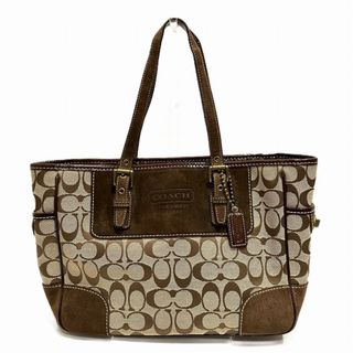 コーチ(COACH)のコーチ COACH シグネチャー 1443 バッグ ハンドバッグ レディース 送料無料 【中古】【あす楽】(ハンドバッグ)