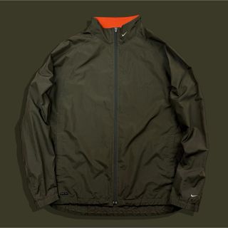 NIKE - 00s Y2K NIKE ナイキ ナイロンジャケット カーキ NIKE - 00s Y2K NIKE ナイキ ナイロンジャケット カーキ