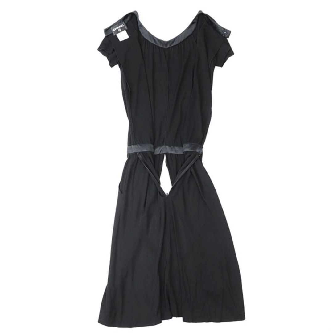 CHANEL - CHANEL シャネル ワンピース 02A P19764 COCOマーク CHANEL - CHANEL シャネル ワンピース 02A P19764 COCOマーク