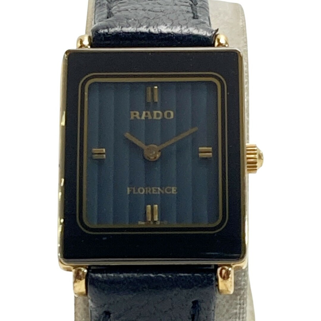 RADO - RADO ラドー フローレンス 153.3606.2 ブラック クォーツ RADO - RADO ラドー フローレンス 153.3606.2 ブラック クォーツ