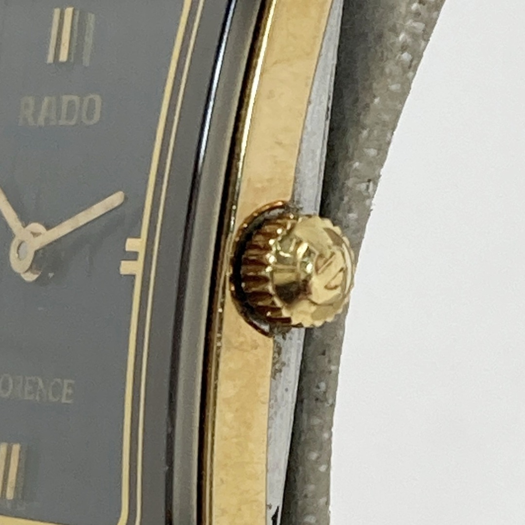 RADO - RADO ラドー フローレンス 153.3606.2 ブラック クォーツ RADO - RADO ラドー フローレンス 153.3606.2 ブラック クォーツ