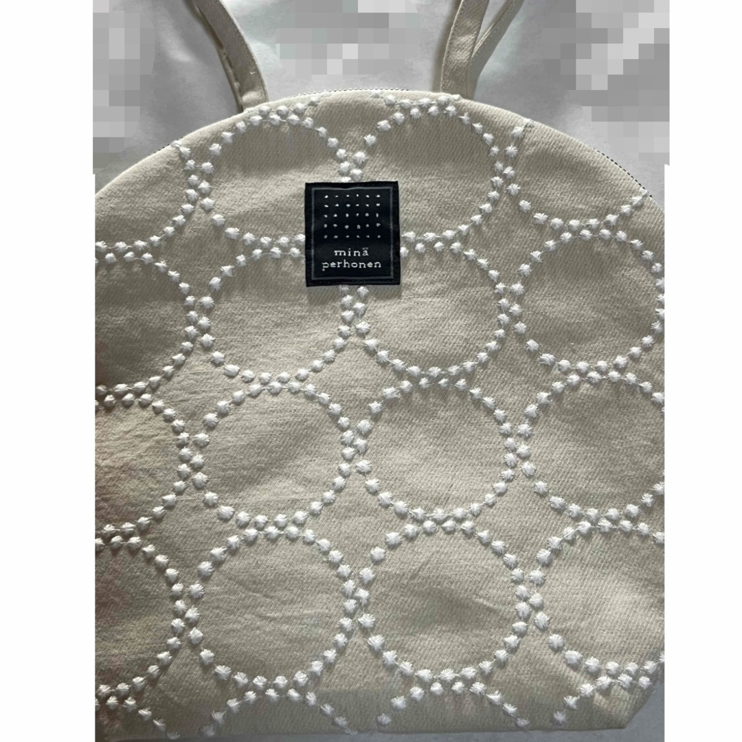 mina perhonen - tambourine muffin bag ミナペルホネン 新品未 mina perhonen - tambourine muffin bag ミナペルホネン 新品未
