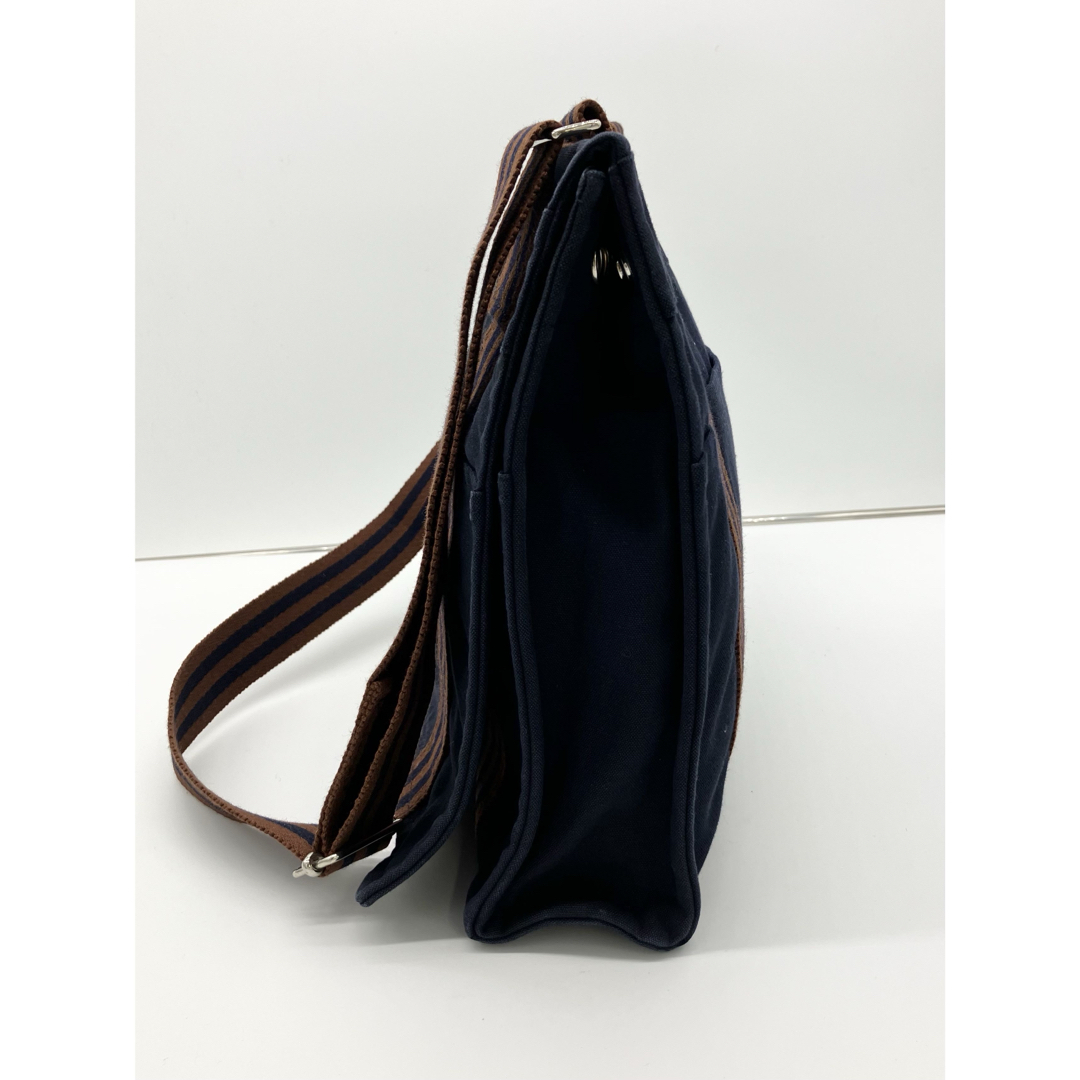 HERMES - HERMES フールトゥ バサスMM キャンバス ショルダー HERMES - HERMES フールトゥ バサスMM キャンバス ショルダー