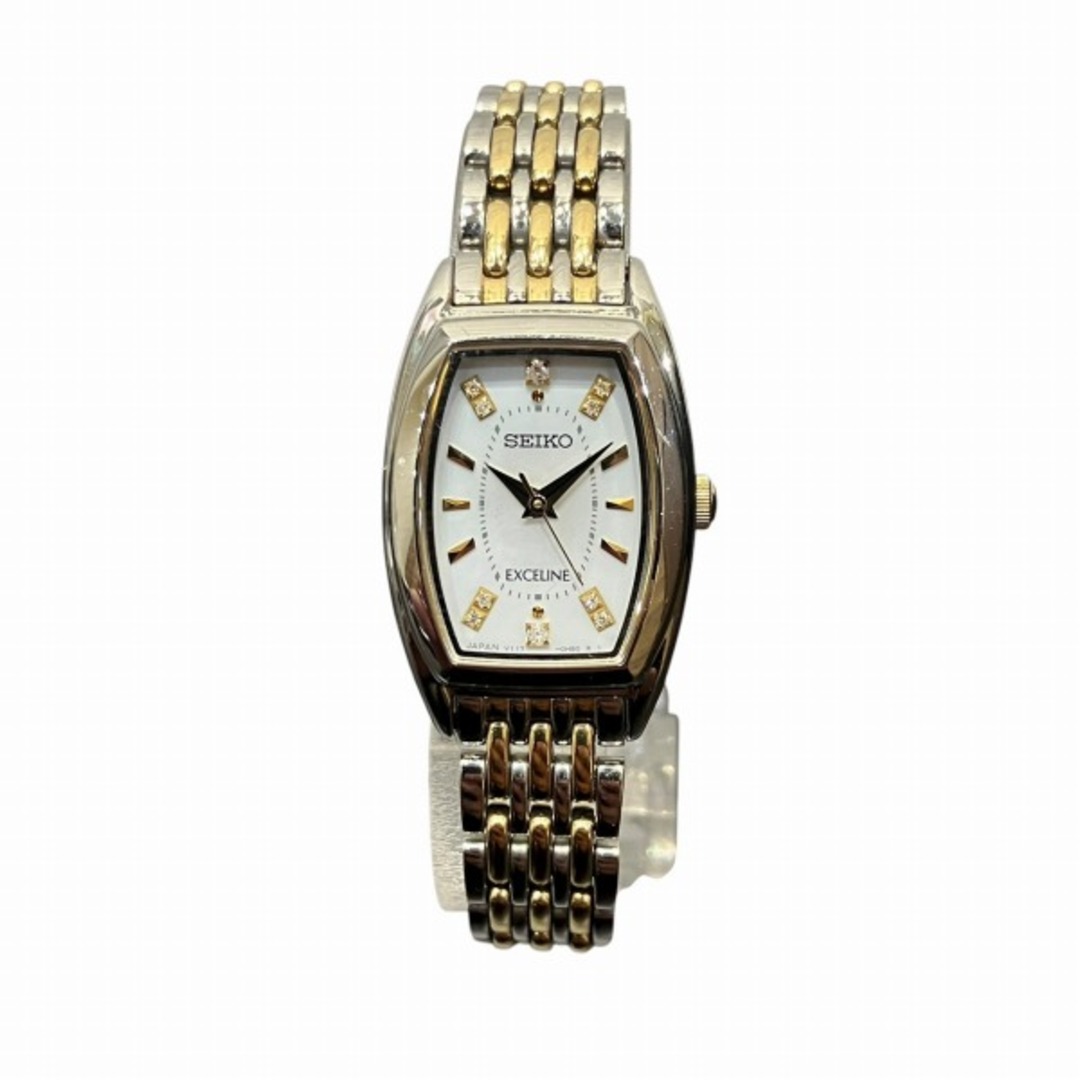 SEIKO - セイコー エクセリーヌ V117-0DD0 ソーラー 時計 腕時計 SEIKO - セイコー エクセリーヌ V117-0DD0 ソーラー 時計 腕時計