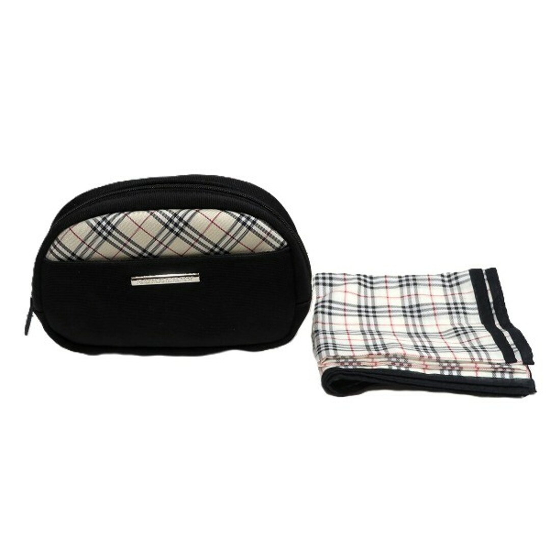 BURBERRY - バーバリー Burberry ノバチェック ポーチ&ハンカチ BURBERRY - バーバリー Burberry ノバチェック ポーチ&ハンカチ