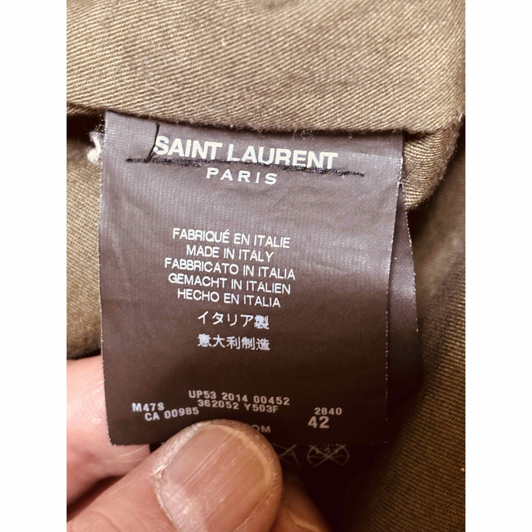 SAINT LAURENT - SAINTLAURENT PARIS モッズコート 定価税込 SAINT LAURENT - SAINTLAURENT PARIS モッズコート 定価税込