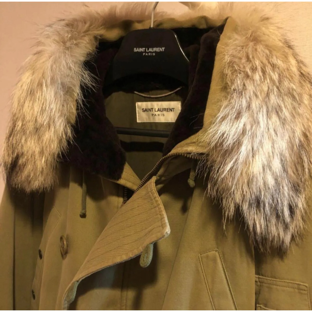SAINT LAURENT - SAINTLAURENT PARIS モッズコート 定価税込 SAINT LAURENT - SAINTLAURENT PARIS モッズコート 定価税込