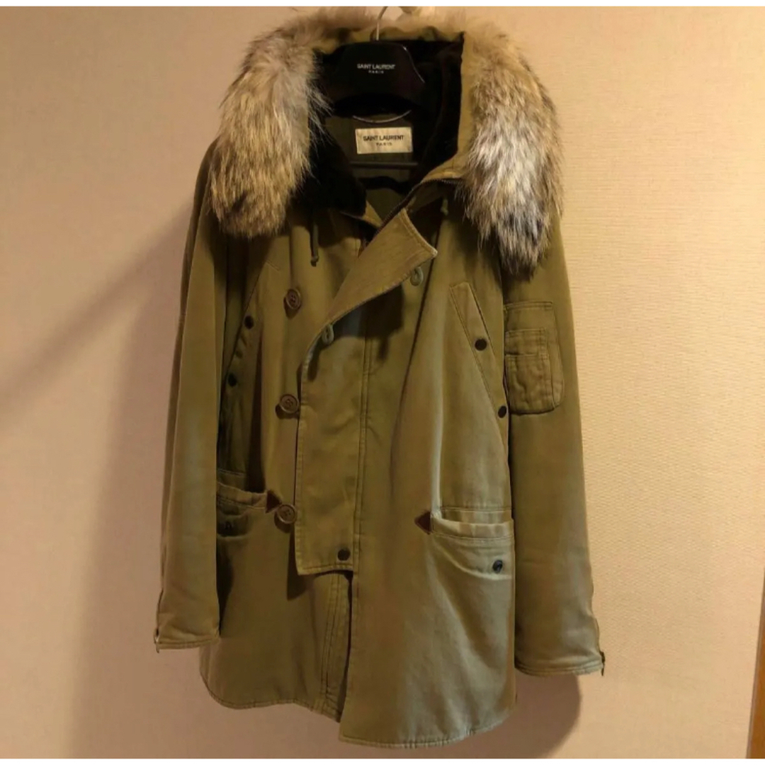 SAINT LAURENT - SAINTLAURENT PARIS モッズコート 定価税込 SAINT LAURENT - SAINTLAURENT PARIS モッズコート 定価税込