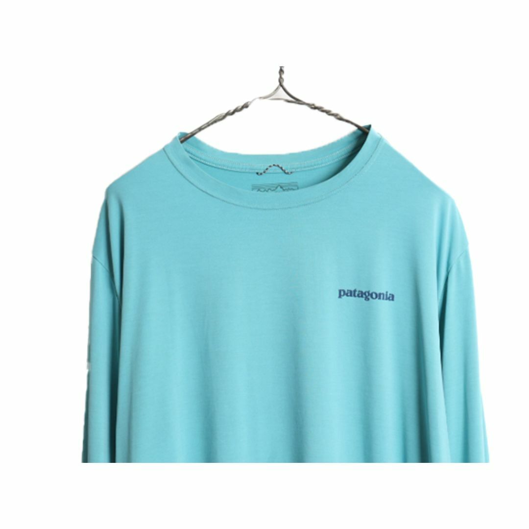 人気商品 patagonia T 長袖 プリント 両面 キャプリーン パタゴニア - 長袖Tシャツ