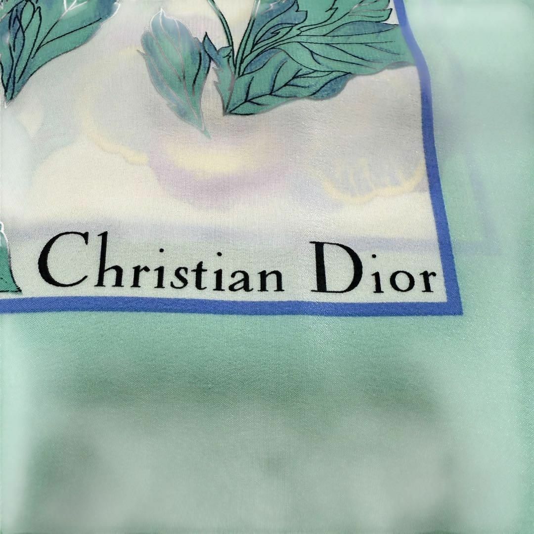 Christian Dior - Dior 920 クリスチャンディオール 絹 スカーフ Christian Dior - Dior 920 クリスチャンディオール 絹 スカーフ