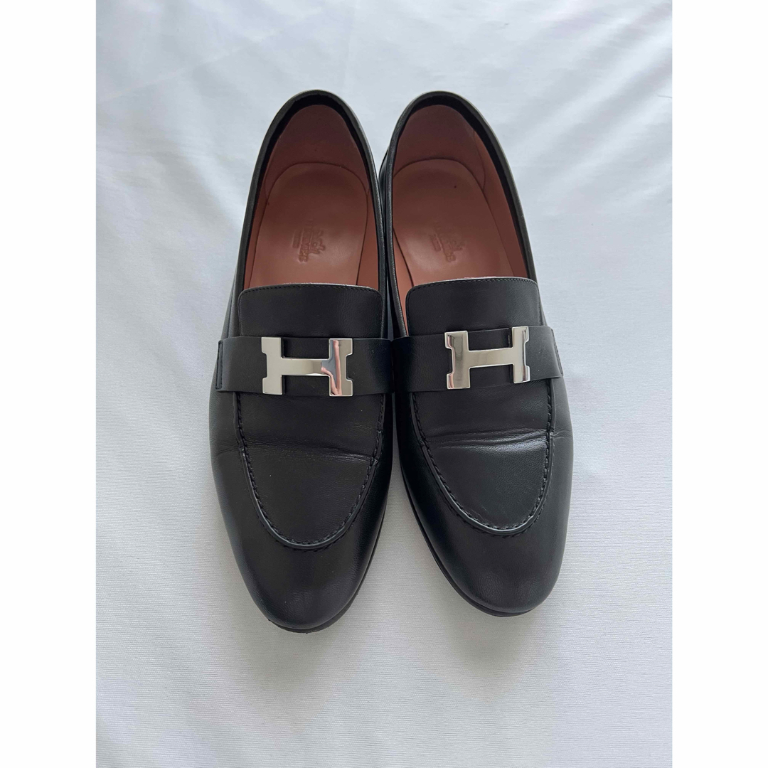 HERMES - Hermes モカシンパリ 36.5の通販 by rico|エルメス HERMES - Hermes モカシンパリ 36.5の通販 by rico|エルメス
