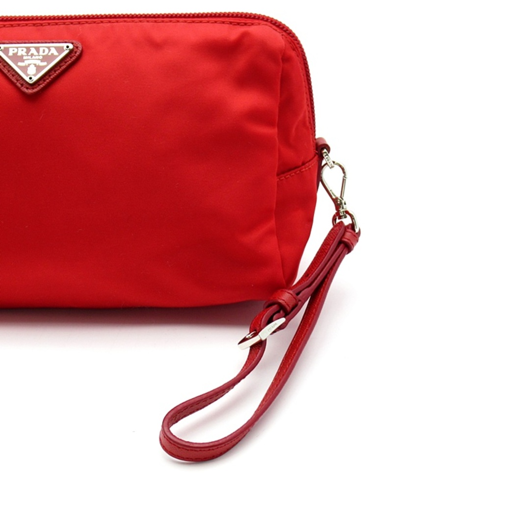 PRADA - プラダ ポーチ ナイロン レディースその他バッグ レッド PRADA - プラダ ポーチ ナイロン レディースその他バッグ レッド