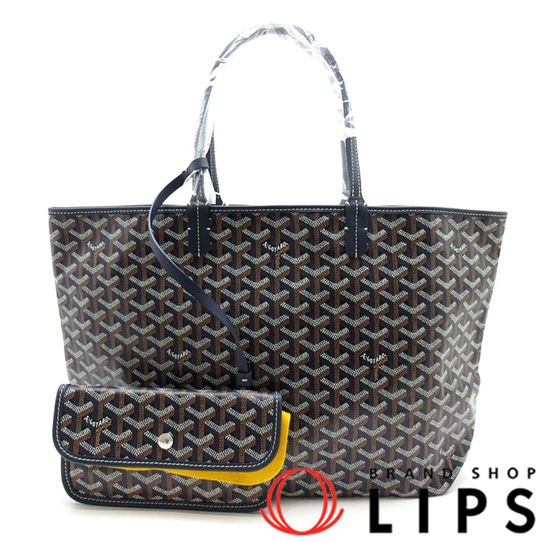 GOYARD - ゴヤール サンルイPM PVC/レザー レディーストート GOYARD - ゴヤール サンルイPM PVC/レザー レディーストート