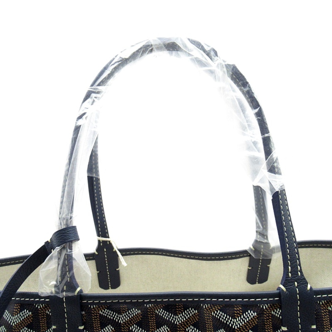 GOYARD - ゴヤール サンルイPM PVC/レザー レディーストート GOYARD - ゴヤール サンルイPM PVC/レザー レディーストート