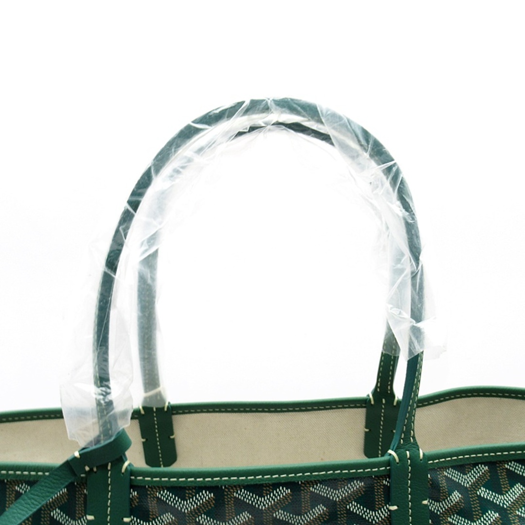 GOYARD - ゴヤール サンルイPM PVC/レザー レディーストート GOYARD - ゴヤール サンルイPM PVC/レザー レディーストート